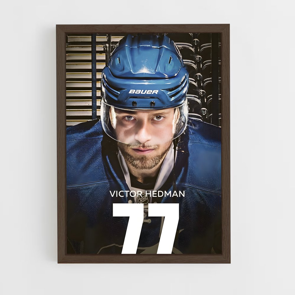 Poster La Force de Hedman – affiche Hockey sur glace (vue 5)